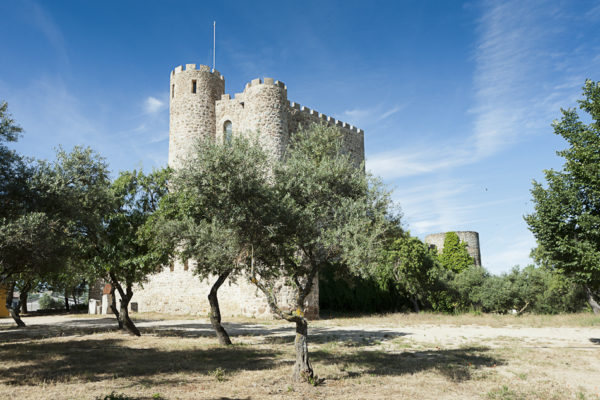 Zona exterior del Castillo de la Coracera